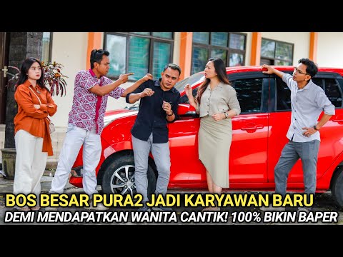 BOS BESAR NYAMAR JADI KARYAWAN BARU DEMI MENDAPATKAN WANITA CANTIK INI! ENDINGNYA BIKIN SEMUA BAPER!