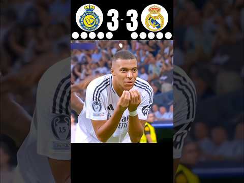 Al Nassar vs Real Madrid || PENALTY SHOOTOUT || 🤯🔥 IMAGINARY MATCH 2026 ||🥶 #football #shorts #cr7