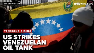 Venezuela and US tensions rise after another oil tank strike