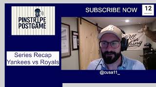 Pinstripe Postgame Podcast Ep.1 // Royals vs Yankees Recap & Red Sox Series Preview