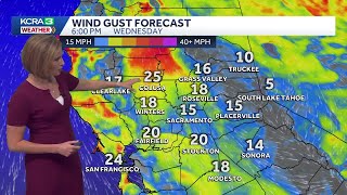 NorCal forecast: Increased fire danger Wednesday, Thursday