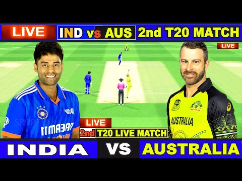 Live: IND Vs AUS, 2nd T20 Match | Live Scores & Commentary | India Vs Australia | 1st Innings