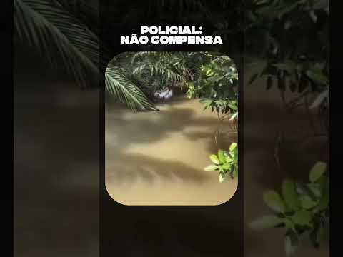Homem FOGE DA POLÍCIA