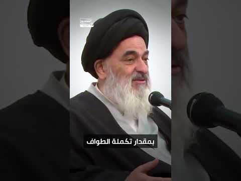 الامام جعفر الصادق عليه السلام يقطع طوافه اثناء الطواف