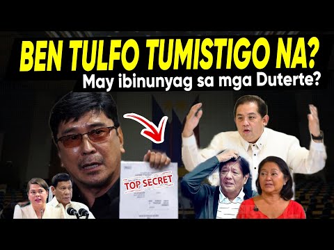 Nagkagu L0 nasa Palasy0? TinabLa ni BEN TULFO? Tumestig0 sa K0rte Mpeachm3nt ni VpSara Binas0ra na?