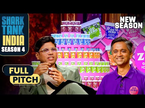 Shark Peyush ने पहले भी 'Go Zero' की ice-cream का स्वाद लिया है | Shark Tank India S4 | Full Pitch