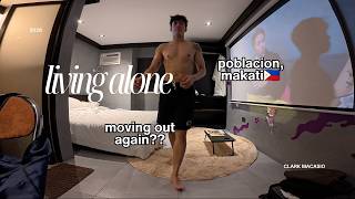 Living Alone in Makati for 24 hours🏠🏳️‍🌈 finding community, dating in Manila🇵🇭 | Ep. 001