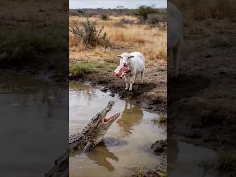 The crocodile got tricked. #funny #comedyshorts #funnyshorts #comedy #คลิปตลก