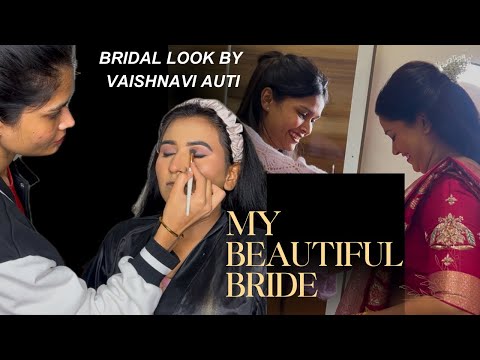 Bridal assignment || vaishu bridal order kashi karte || #vaishu1214 #vlog