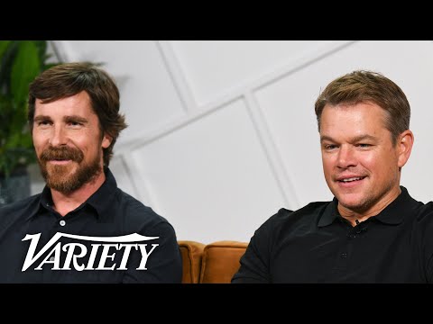 'Ford v Ferrari' Stars Christian Bale & Matt Damon on Shooting Intense Racing Scenes