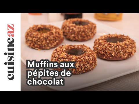 Muffins aux pépites de chocolat