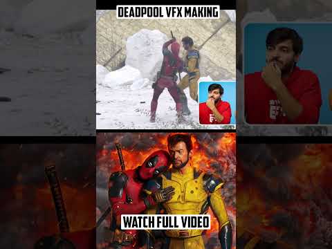 Action VFX Making 🎥🔥 #deadpool #wolverine #marvel
