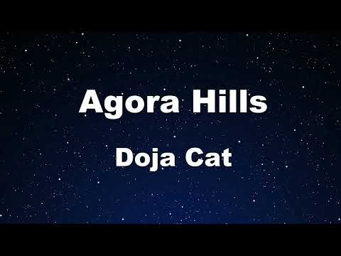 Karaoke♬ Agora Hills – Doja Cat 【No Guide Melody】 Instrumental, Lyric