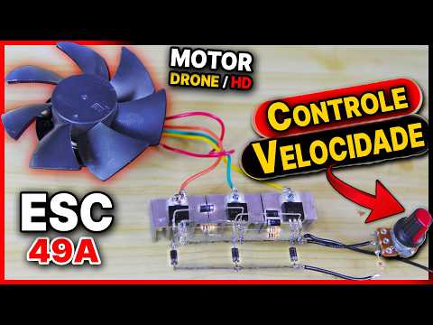 Como Fazer um ESC Caseiro para Motores Brushless – Controle Seu Drone ou Carrinho RC!