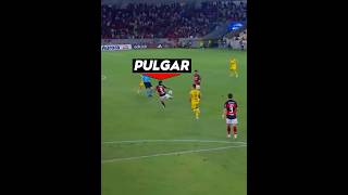 O PULGAR DEU UMA FATIADA SINISTRA...😧​ #flamengo #pulgar #futebol