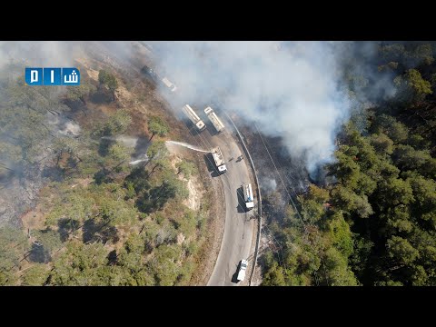 خمسة أيام من النيران … حرائق جبال اللاذقية بلا هوادة