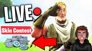 Fortnite Skin Contest Live 🔴 I Custom Games I iTazer✨
