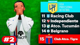 INICIO HORRIBLE EN LA LIGA ARGENTINA… EPISODIO 2