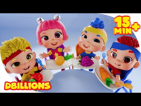 Yummy & Healthy Food with Baby DB + MORE D Billions Kids Songs