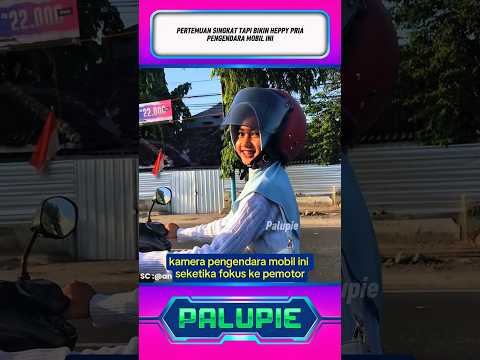 PERTEMUAN SINGKAT TAPI BIKIN HAPPY PRIA PENGENDARA MOBIL INI!? #shorts #viral