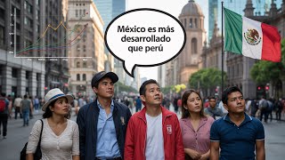 PERUANOS TURISTAS y MIGRANTES ADMITEN que MÉXICO es más DESARROLLADO que PERÚ