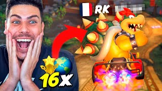 Ficho al MEJOR JUGADOR de Mario Kart de la HISTORIA 🤑