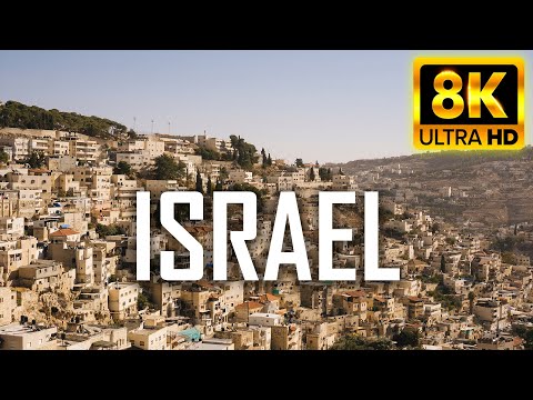 &#127470;&#127473;ISRAEL IN 8K UHD (60FPS) -Relaxing Music, Dream Music, Ambient Music, Calm Music for Study&amp;Sleep⛪