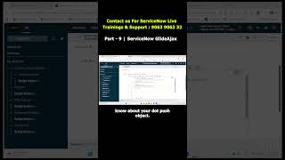 Part - 9 | Glide Ajax in ServiceNow #education