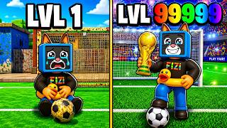 Postavil jsem NEJVĚTŠÍ FOTBALOVÝ STADIÓN v Robloxu!