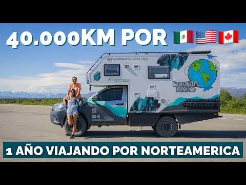 Un VIAJE de 40.000KM por NORTEAMERICA 🚐 1 AÑO viajando por Mexico, EEUU y Canada [Documental]