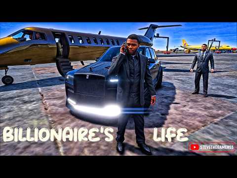 GTA 5 MODS LET'S GO TO WORK BILLIONAIRE'S LIFE