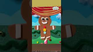 You Can't Stop Him, He's the Gingerbread Man! | Learn to Read & Write | ABCDE | Alphablocks #shorts