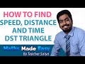 Calculating Speed, Distance, and Time with the DST Triangle