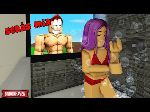 EL GUARDAVIDAS ME ACOSA en ROBLOX BROOKHAVEN RP - KATY ROBLOX