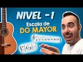 Escala DO MAYOR en Guitarra  F?CIL para Principiantes [NIVEL -1]