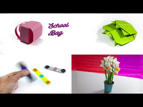 4 Easy Paper folding Craft - Origami ideas #17