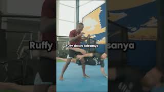 Israel Adesanya VS Mauricio Ruffy 🔥#ufc