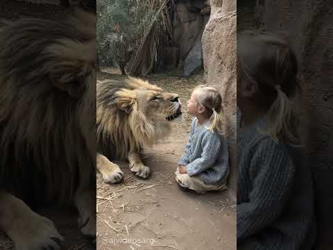 Lion Tamer's Daughter Grew With Lions