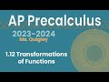 Transformations of Functions Explained