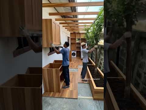 ไอเดีย เปลี่ยนข้างบ้านแคบๆ รกๆ เป็นพื้นที่ใช้สอยในฝัน #Idea #ไอเดียบ้าน #ต่อเติมบ้าน #ช่างแบงค์diy