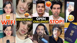 DISGUSTING! She Crossed All Limits… 🤬🤡, Challenge to Flying Beast, Sourav Joshi, India’s Got Latent
