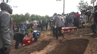 YouTube video thumbnail:  Tiny Coffin Buried as Congo Marks Over 4,000 Ebola Deaths 