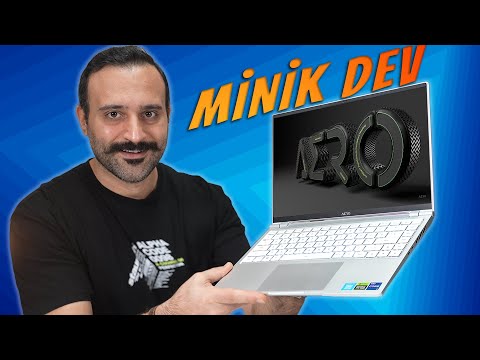 İçerik Üreticilere Özel Minik Canavar! Gigabyte AERO 14 OLED Laptop