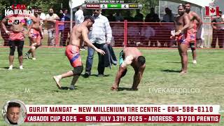 Match 3 - Punjab Tigers Nankana Sahib Kabaddi Cup 2025 - Canada Kabaddi