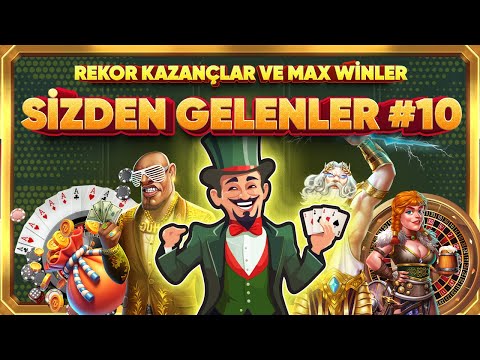 Sizden Gelenler Slot Serisi #10 ⚜️ Delirmelik MAX WIN! 💎 Yok Böyle Bir Rekor! #slot #slotoyunları