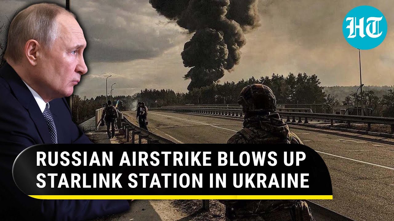 Russian Airstrike Annihilates Ukraine’s Drone Control Centre, Starlink Station In Kherson