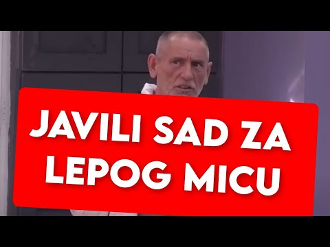 JAVILI SAD ZA LEPOG MICU, SVI U NEVERICI