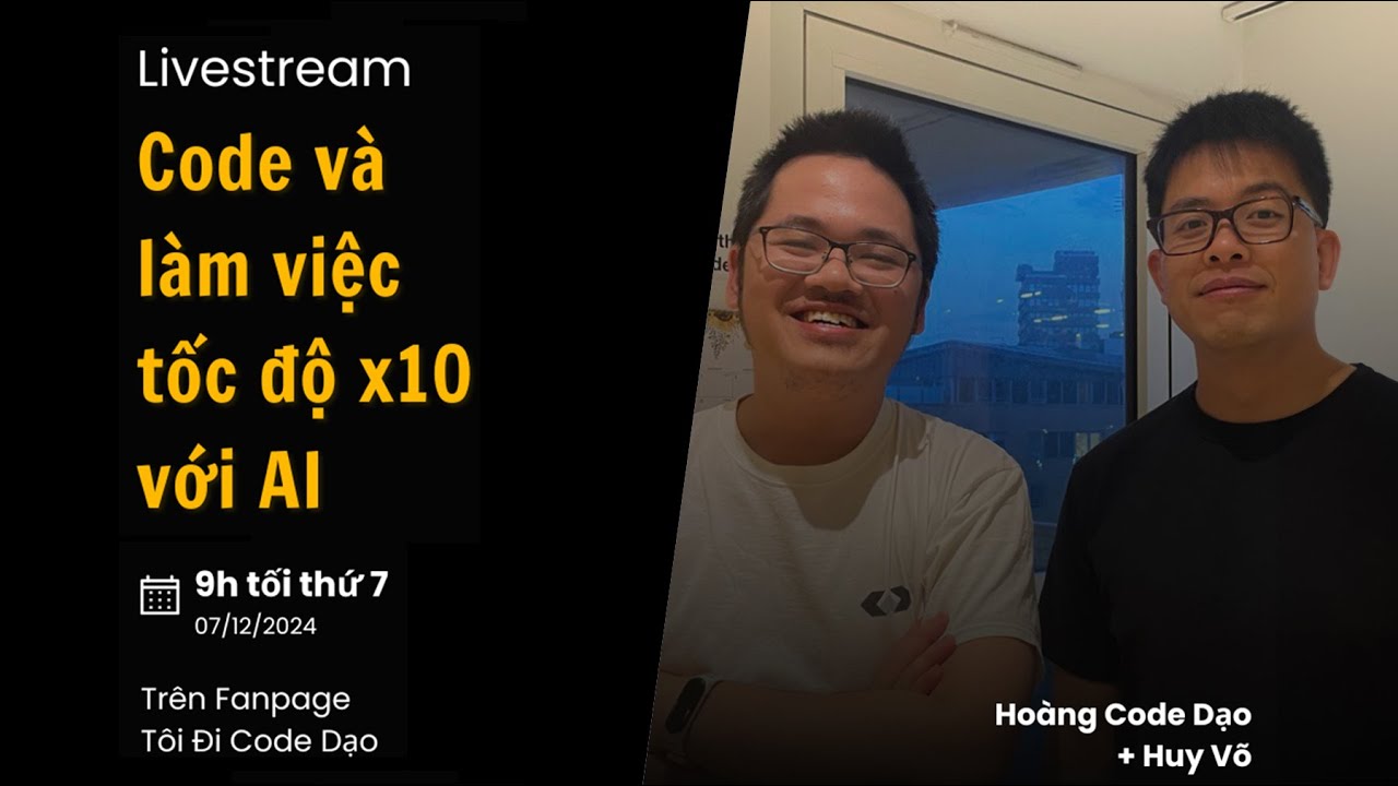 Dùng AI tăng Năng Suất Code và Làm Việc