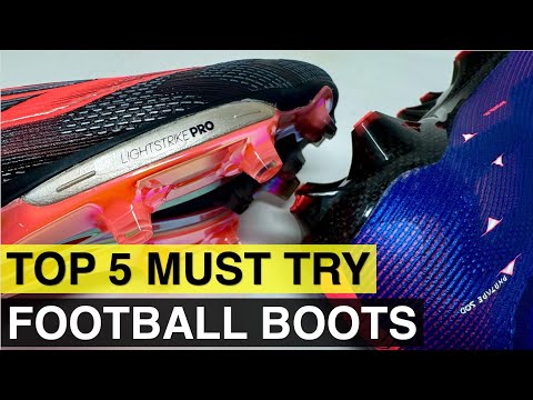 Top 5 MUST TRY football boots in 2024