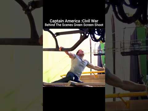Captain America Civil War | Green Screen Shoot |